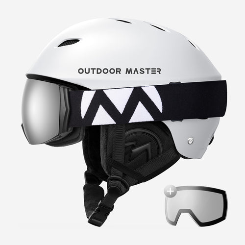 OutdoorMaster Bundle Sale - ULTRA Goggles + Lens + KELVIN Helmet