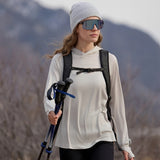 OutdoorMaster Women's Merino Wool Hoodie Base Layer, view 2