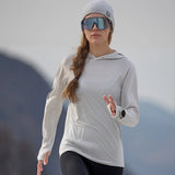 OutdoorMaster Women's Merino Wool Hoodie Base Layer, view 6