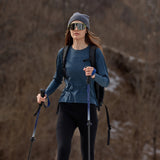 OutdoorMaster Women’s Merino Wool Long Sleeve Base Layer, view 2