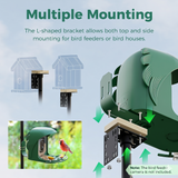 PerchMe 76'' Heavy-Duty Bird Feeder Pole, 1'' Thick Rustproof, Adjustable Height, Universal Mount Kit (No Squirrel Baffle), view 6