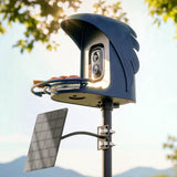 PerchMe Smart AI Bird Feeder & Adjustable Solar Panel Bracket Bundle, view 2