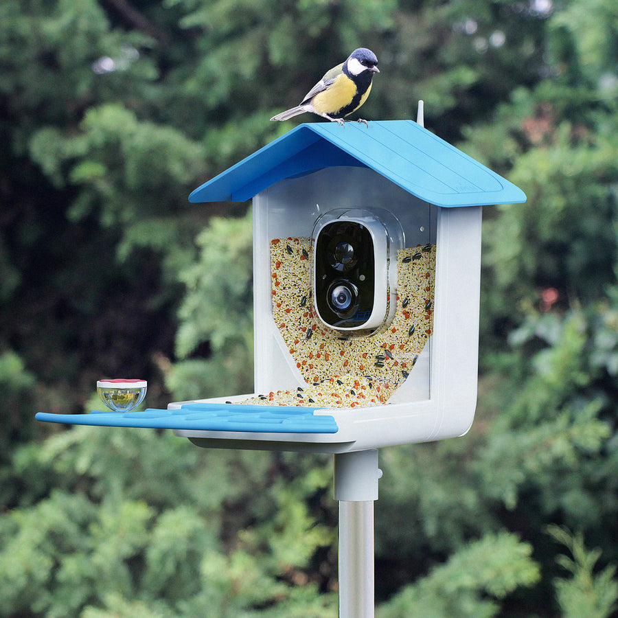 PerchMe Smart Bird Feeder Camera Wireless,2K,Solar Powered, AI Recognition, Auto Capture & App Notify