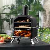 Pizzello Grande - Outdoor Wood Fired 2-Layer Pizza Oven, view 4