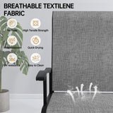 Pizzello Swivel Dining Chair with 360° Rotation - Durable Outdoor Textilene Fabric, view 6