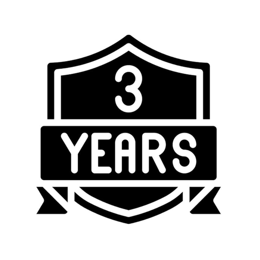 Pizzello Exclusive 3-Year Warranty