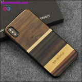 Plus Minus Co 100% Real Wood Luxury Protective Case For iPhone X, view 5