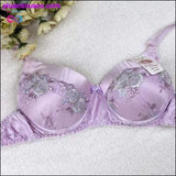 Plus Minus Co 100% Silk, bra, Lace, Padded Breathing Bra, view 5