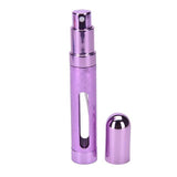 Plus Minus Co 12 ml Portable Perfume Cosmetic Containers Mini Aluminum Travel Perfume Atomizer Self-pumped Refillable Dispenser Spray Bottles, view 3