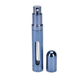 Plus Minus Co 12 ml Portable Perfume Cosmetic Containers Mini Aluminum Travel Perfume Atomizer Self-pumped Refillable Dispenser Spray Bottles, view 4