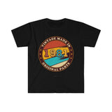 Plus Minus Co 1981 Vintage Birthday T-Shirt, Funny 80s Retro Inspired Graphic Tee Shirt, 1981 Vintage Original Parts, Vintage Birthday Gift, view 2