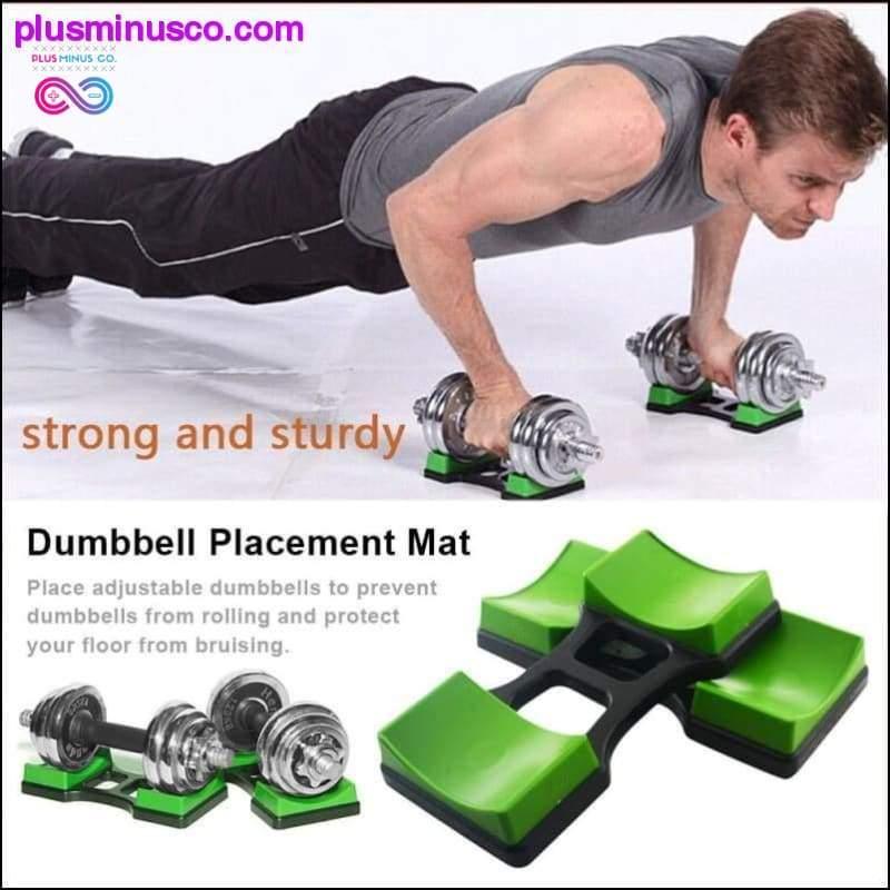 Plus Minus Co 1Pair Dumbbell Bracket Placement Frame Stand Floor