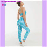 Plus Minus Co 2 Piece Sexy Sports Bra High Waist Yoga Leggings ||, view 2