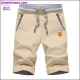Plus Minus Co Summer solid casual men cargo plus size 4XL Beach, view 2