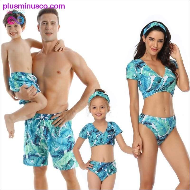 Plus Minus Co Family Matching Outfit Swimwear Women Swimsuit Mother