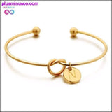 Plus Minus Co 2020 Letter Bracelet Jewelry for Party Metal Charm Bracelet, view 2
