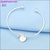 Plus Minus Co 2020 Letter Bracelet Jewelry for Party Metal Charm Bracelet, view 3