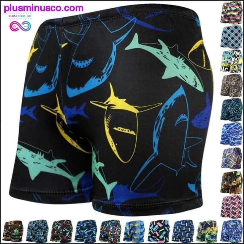Plus Minus Co Men Swim Shorts Pool Trunks || PlusMinusco.com