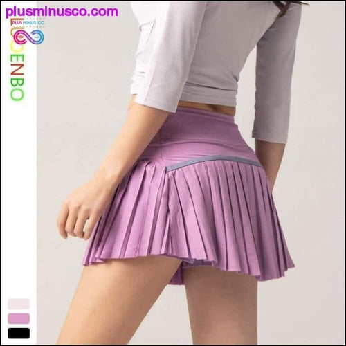 Plus Minus Co 2020 New Sports And Fitness Shorts Women's Anti-Exposure