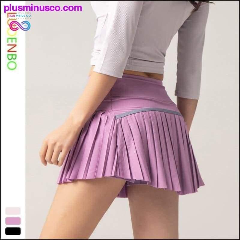 Plus Minus Co 2020 New Sports And Fitness Shorts Women's Anti-Exposure
