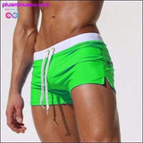 Plus Minus Co New Swimwear Men Sexy swimming trunks briefs Beach, view 5