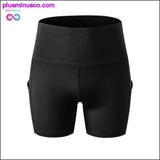 Plus Minus Co 2020 Newest Women Yoga Shorts Push Up Fitness Short Legging, view 2