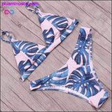 Plus Minus Co Sexy Brazilian Summer Bikini Set Swimwear 2023 Print Bikinis, view 2