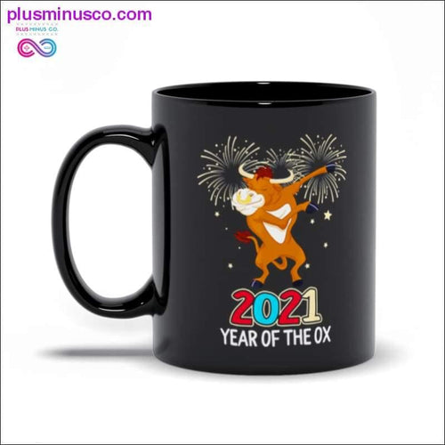 Plus Minus Co 2021 Year of the OX Black Mugs