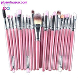 Plus Minus Co 20Pcs Eye Makeup Brushes Set Cosmetic Kit, view 5