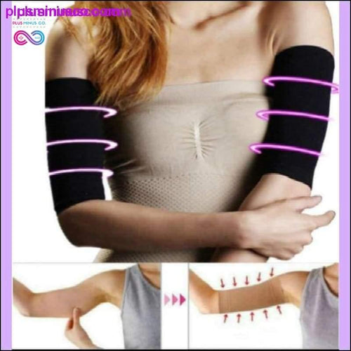 Plus Minus Co 2Pcs Weight Loss Calories off Slim Slimming Arm Shaper