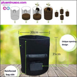 Plus Minus Co 3 size Plant Grow Bags home garden Potato pot greenhouse, view 2