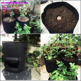 Plus Minus Co 3 size Plant Grow Bags home garden Potato pot greenhouse, view 6