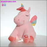 Plus Minus Co 30/40cm Colorful LED Luminous Glowing Unicorn Plush Toy Cute, view 2