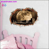 Plus Minus Co 3D Broken Wall Hole Wall Stickers For Home and Office, view 3