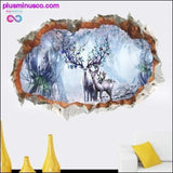 Plus Minus Co 3D Broken Wall Hole Wall Stickers For Home and Office, view 4