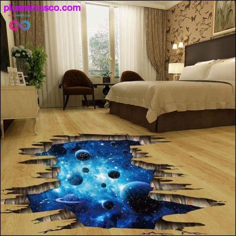 Plus Minus Co 3d Cosmic Space galaxy Wall sticker for kids room