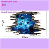 Plus Minus Co 3d Cosmic Space galaxy Wall sticker for kids room, view 2