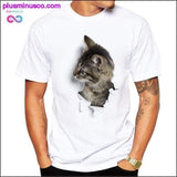 Plus Minus Co 3D Cute Cat T-shirts, view 2
