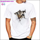 Plus Minus Co 3D Cute Cat T-shirts, view 5
