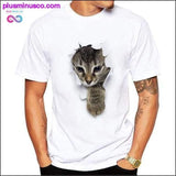 Plus Minus Co 3D Cute Cat T-shirts, view 6