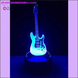 Plus Minus Co 3D Electric Music Guitar LED Illusion Lamp, view 4