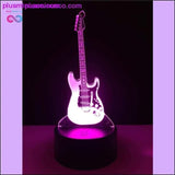 Plus Minus Co 3D Electric Music Guitar LED Illusion Lamp, view 5