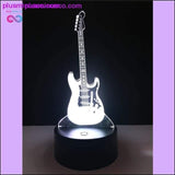 Plus Minus Co 3D Electric Music Guitar LED Illusion Lamp, view 6