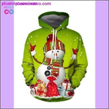 Plus Minus Co 3D Printed Christmas Hoodie || PlusMinusco.com, view 2
