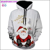 Plus Minus Co 3D Printed Christmas Hoodie || PlusMinusco.com, view 5