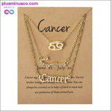 Plus Minus Co 3Pcs/Set Cardboard Star Zodiac Sign Pendant 12 Constellation, view 2
