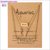 Plus Minus Co 3Pcs/Set Cardboard Star Zodiac Sign Pendant 12 Constellation, view 5