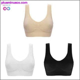 Plus Minus Co 3pcs Sexy Seamless Bra bras For Women No Pad Plus Pize Push, view 2