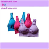 Plus Minus Co 3pcs/set sexy genie bra With Pads Seamless push up bra plus, view 5
