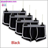 Plus Minus Co 4 pcs/lot Men Underwear boxer cotton Cuecas Boxers Mens, view 5